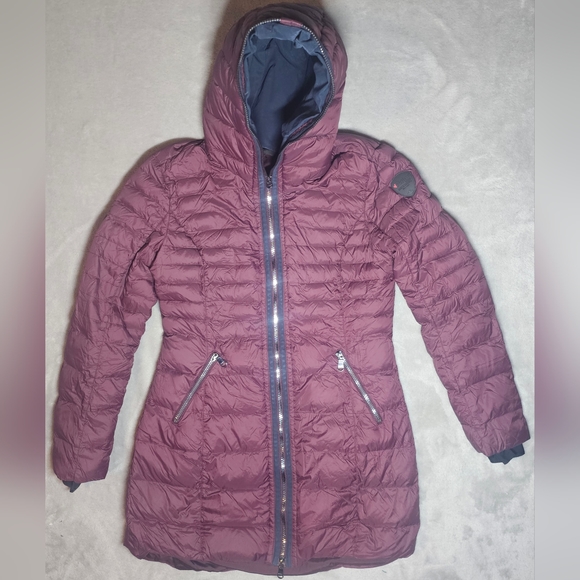 Pajar Duck Down/Duck Feather insulated Quilted Full Zip Hooded Puffer ski Jacket - Picture 1 of 16